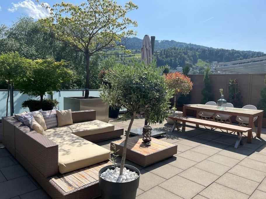 Atikka, Atico, Penthouse Apartment Lucerna Exterior foto